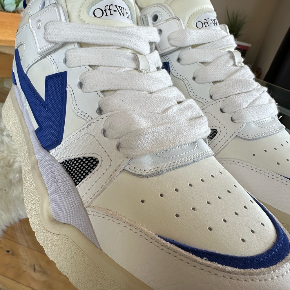 Off-White Midtop Sponge Blue Arrow size 44. 2023 - Picture 11 of 11